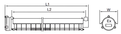 v shape batten fitting (tled)