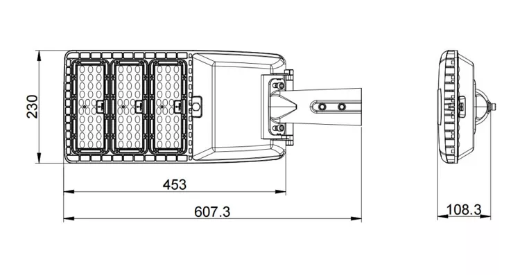 v shape batten fitting (tled)